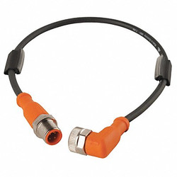 Ifm Cordset,5 Pin,Receptacle,Female EVC015