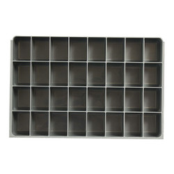 Durham Mfg DrwInsrt,Gry,32Cmptmnt,PlyPrp,Fit12"Box 124-95-32-IND