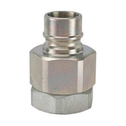 Snap-Tite Quick Connect,Plug,1/4",1/4"-18 VHN4-4F