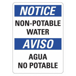 Lyle Office and Facility Sign,14x10in,Plastic LCU5-0314-NP_10x14