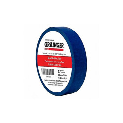 Manufacturer Varies Masking Tape,1/8" W,60 yd L,Blue TC27-0.125" X 60YD