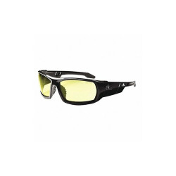 Skullerz by Ergodyne Safety Glasses,Yellow ODIN