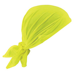 Chill-Its by Ergodyne Evaporative Cooling Triangle Hat,Lime  6710