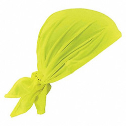Chill-Its by Ergodyne Evaporative Cooling Triangle Hat,Lime 6710