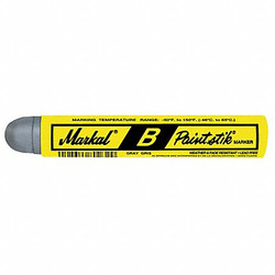 Markal Paint Marker,11/16 In.,Gray,PK12 80230