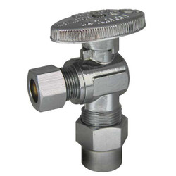 Kissler Water Supply Stop,Angle Valve,Chrome AB88-9230