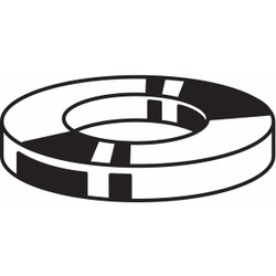 Manufacturer Varies FltWsh,Zinc Plated,Steel,M42,78x7mm,2PK M38130.420.0001