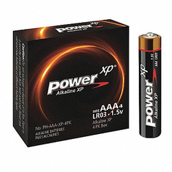 Power Xp Battery,AAA,PK4 PH-AAA-XP