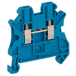 Schneider Electric Terminal Block,20 A,26 AWG,12 AWG NSYTRV22BL
