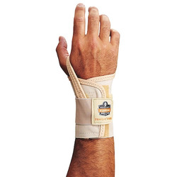 Proflex by Ergodyne Wrist Support, Right, L, Tan 4000