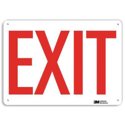 Lyle Notice Sign,7 in x 10 in,Aluminum U1-1008-NA_10x7