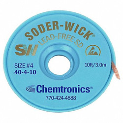 Chemtronics CHEMTRONICS No.4 Desoldering Wick 40-4-10