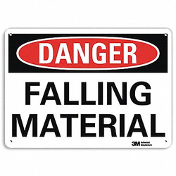 Lyle Danger Sign,7 in x 10 in,Aluminum U3-1465-NA_10x7