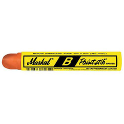 Markal Paint Marker,11/16 In.,Orange,PK12 80224