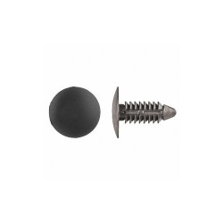 Manufacturer Varies Retainer,Blk Nylon,1/4In,13/16In L,PK100 5625PK