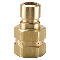 Parker Quick Connect,Plug,3/8",3/8"-18 BPN353F