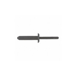 Manufacturer Varies Blind Rivet,Dome,Blk Nylon,13/64 In,PK25 1195PK