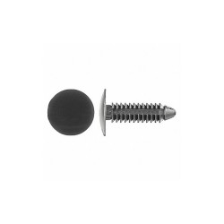 Manufacturer Varies Retainer,Blk Nylon,1/4In,1 1/16In L,PK50 9130PK