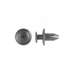 Manufacturer Varies Retainer,Blk Nylon,7mm, 12mm L,PK15 1603PK