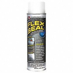 Flex Seal Leak Sealer,14 oz,Rubber Base,White FSWHTR20