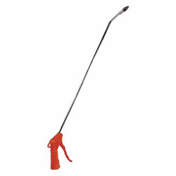 Astro Pneumatic Deluxe Air Blow Gun,20" Angled Nozzle 1716