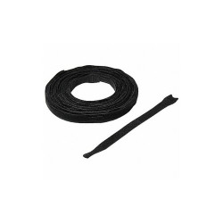 Velcro Brand Hook-and-Loop Cable Tie,8 in,Black,PK45 151495