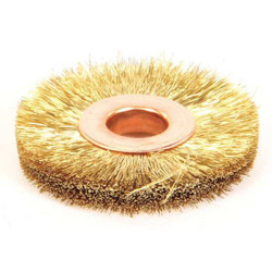Weiler Crimped Wire Wheel Brush,Arbor,1-1/2 In. 93833