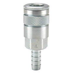 Parker Quick Connect,Socket,1/2" Body,1/2" Barb 16-6B