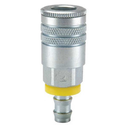 Parker Quick Connect,Socket,3/8" Body,3/8" Barb 24-5BP