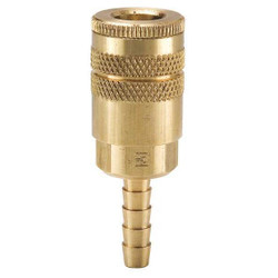 Parker Quick Connect,Socket,1/4" Body,1/4" Barb B20-3B