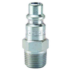 Parker Quick Connect,Plug,3/8" Body,1/2"-14 H2E-F
