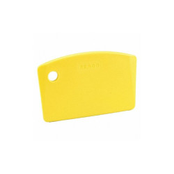 Remco Bench Scraper,5.2 in L,Yellow 69596