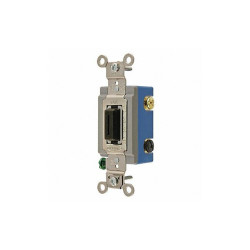 Sim Supply Wall Switch,3-Way,15A,Stainless Steel  4803L