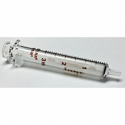 Fortuna Reusable Glass Syringe,3 mL,Luer Slip  7.102-29