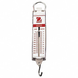 Ohaus Hanging Scale,Linear,11lb./50 N Capacity 8008-PN