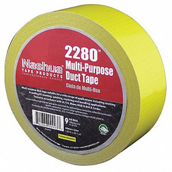 Nashua Duct Tape,Yellow,1 7/8 in x 60 yd,9 mil 2280