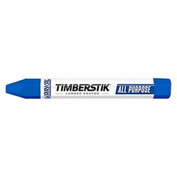 Markal Lumber Crayon, Blue, 1/2" Size, PK12 80355