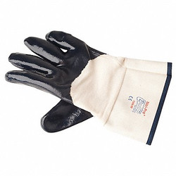 Showa Coated Gloves,Navy, White,9,PR 7066-09