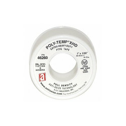 Anti-Seize Technology Thread Sealant Tape,1" W,White  46260