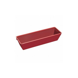Hyde Drywall Mud Pan,12-1/2 In,Plastic,Red  09060
