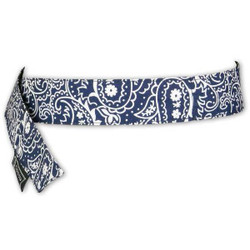 Ergodyne Cooling Bandana,Navy,One Size 6705CT