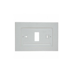 Emerson Wall Plate,White,4 1/2x6 3/4in F61-2663