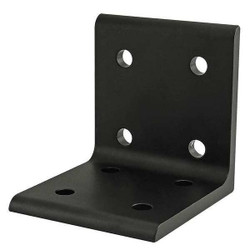 80/20 Inside-Corner Bracket,15 Series 4304-BLACK