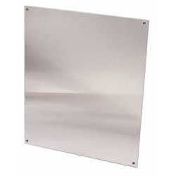 Wiegmann Back Panel,7.38" L,0.625" W,Fiberglass HW-MP1008FGWW