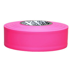 Presco Flagging Tape, Pink, 300 ft L, 1 3/16 in  TFP-200