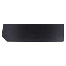 Quantum Storage Systems Divider,6 1/4 in,Black,6,PK6 DUS950