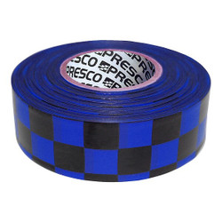 Manufacturer Varies Flaging Tape,Blck/Blue,300 ft,1 3/16 in CKBBK-200