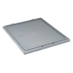 Quantum Storage Systems Lid,Gray,Polyethylene,20 7/8 in  LID231GY