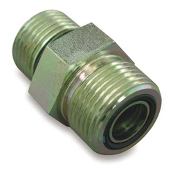 Eaton Aeroquip Hose Adapter,5/8",ORS,1/2",ORB FF1852T1008S