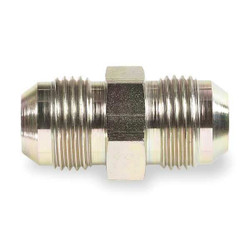 Eaton Aeroquip Hose Adapter,1/4",JIC,1/4",JIC 2027-4-4S